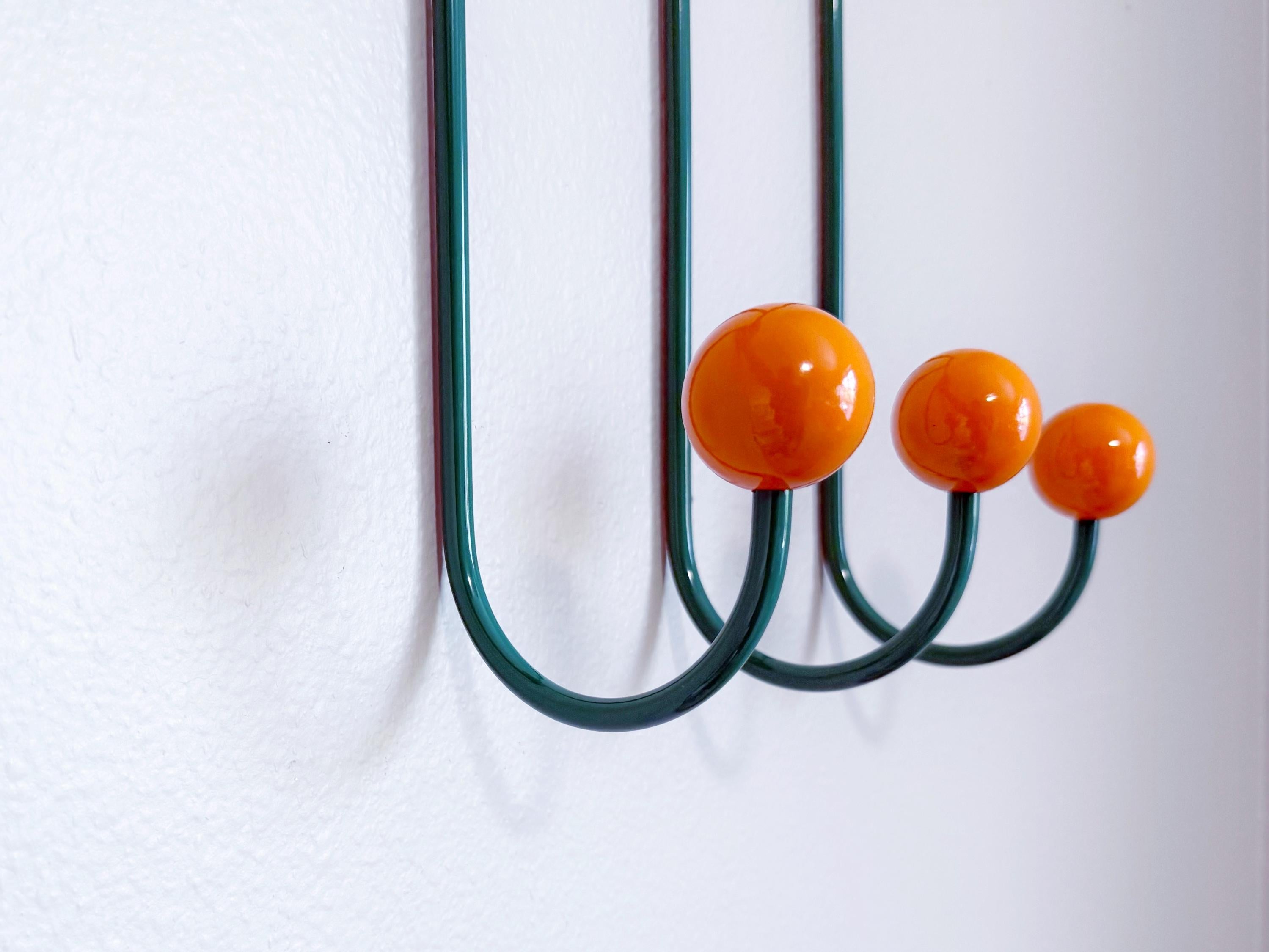 Mid Century Modern Wall Hook | Metal Coat Rack | Entryway Organizer | Dorm Room Decor | Housewarming Gift | Wall Mounted Hooks | Storage