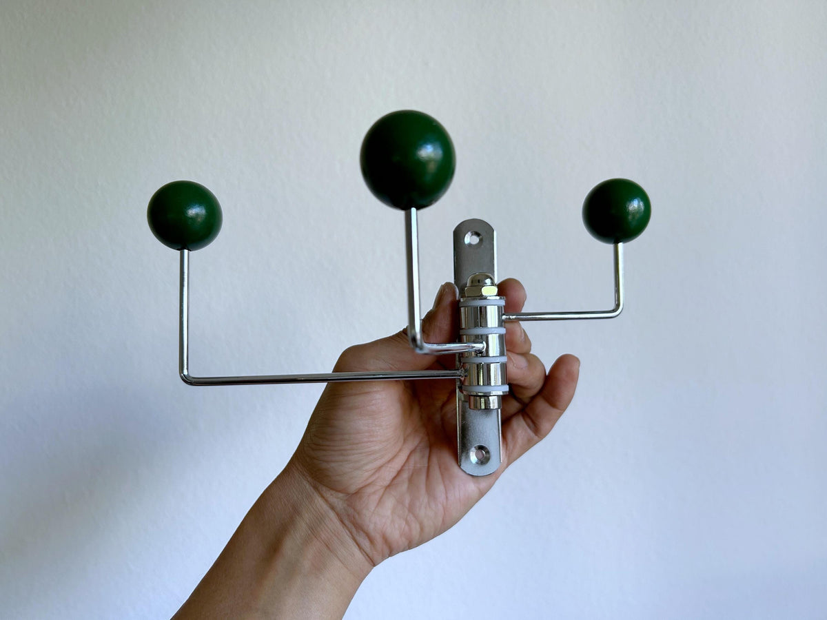 Mid Century Modern Wall Hook | Metal Coat Rack | Entryway Organizer | Dorm Room Decor | Housewarming Gift | Wall Mounted Hooks | Storage