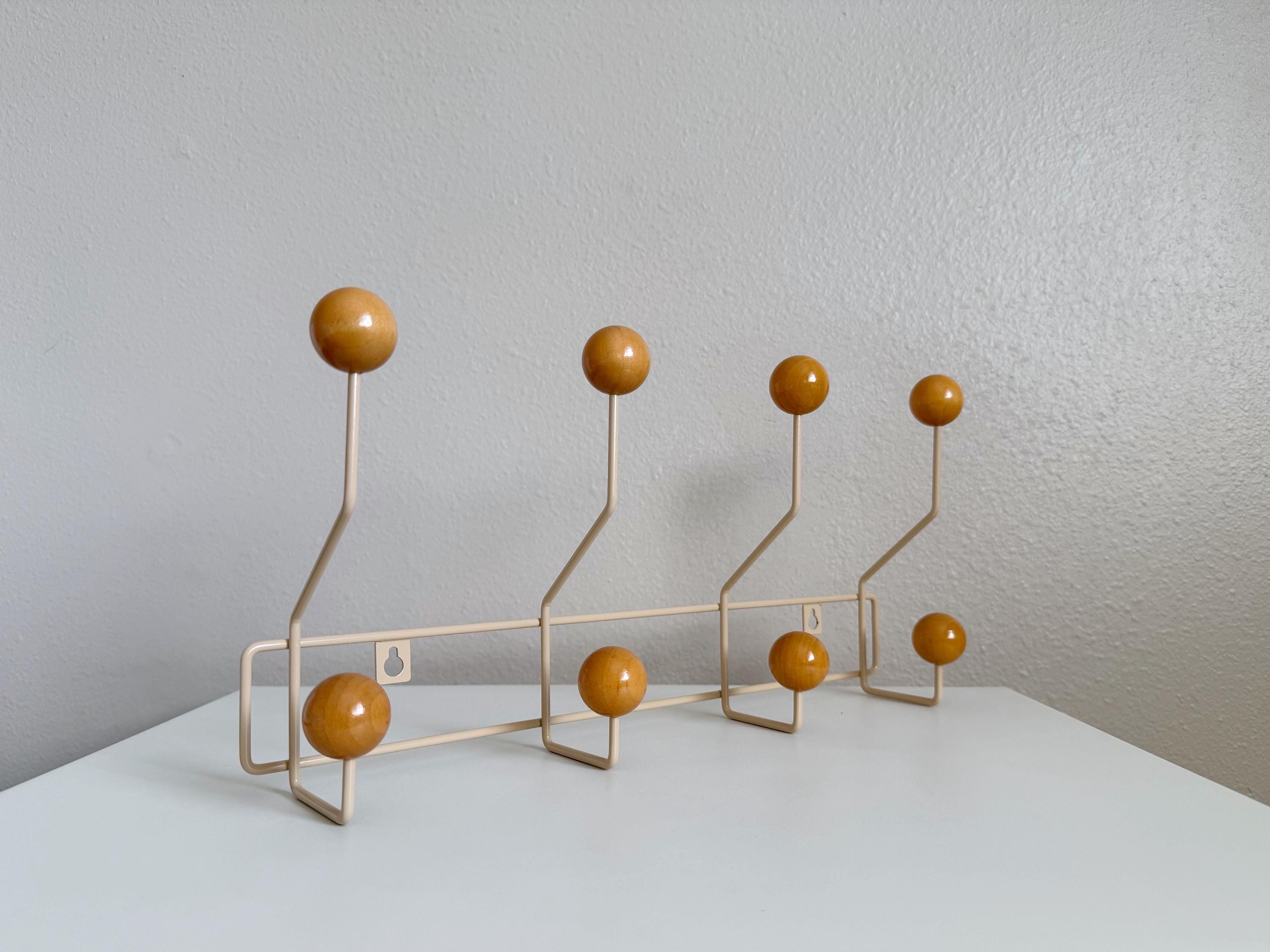 Mid Century Modern Wall Hook | Metal Coat Rack | Entryway Organizer | Dorm Room Decor | Housewarming Gift | Wall Mounted Hooks | Storage