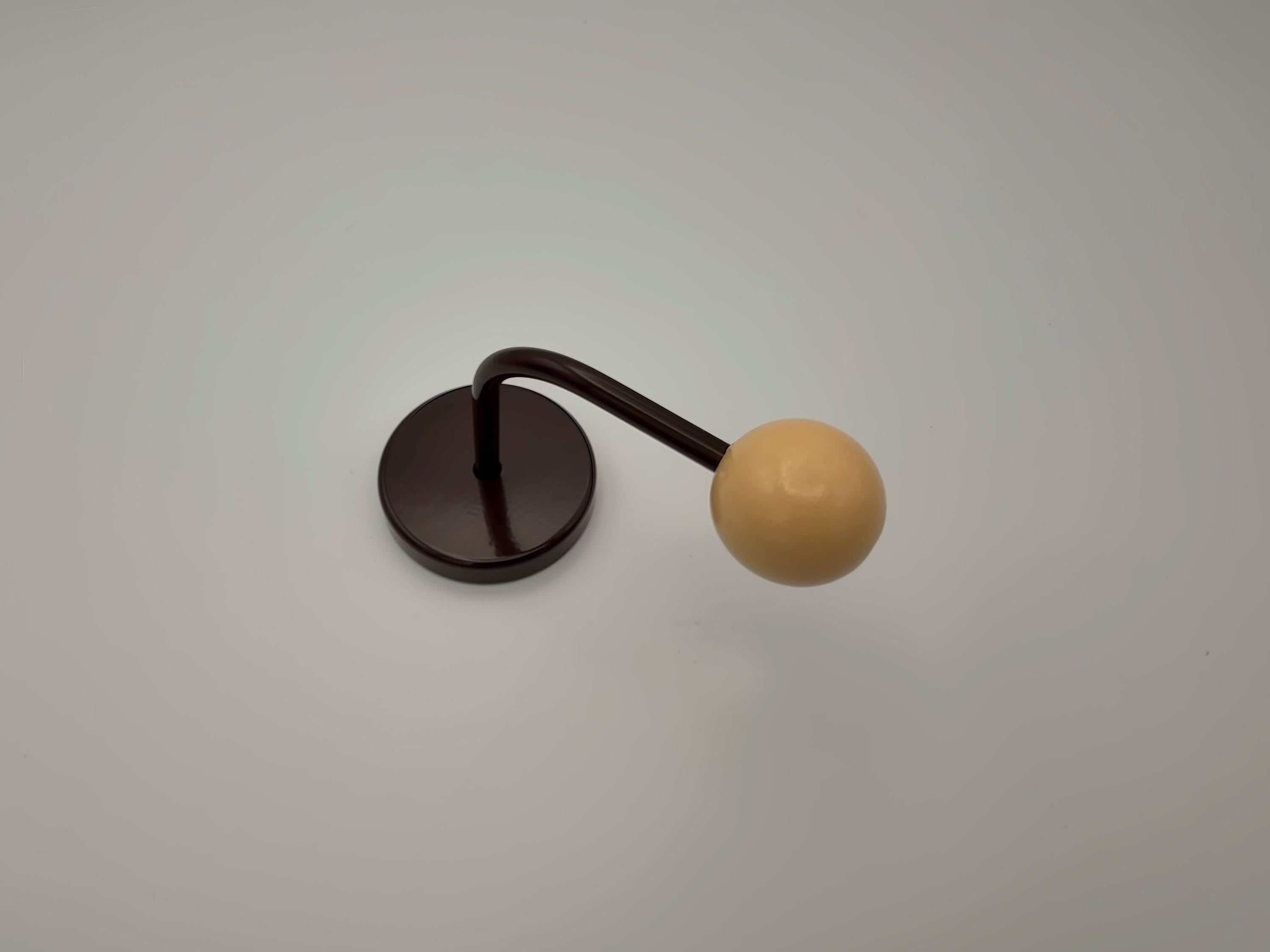 Mid Century Magnetic Metal Hook