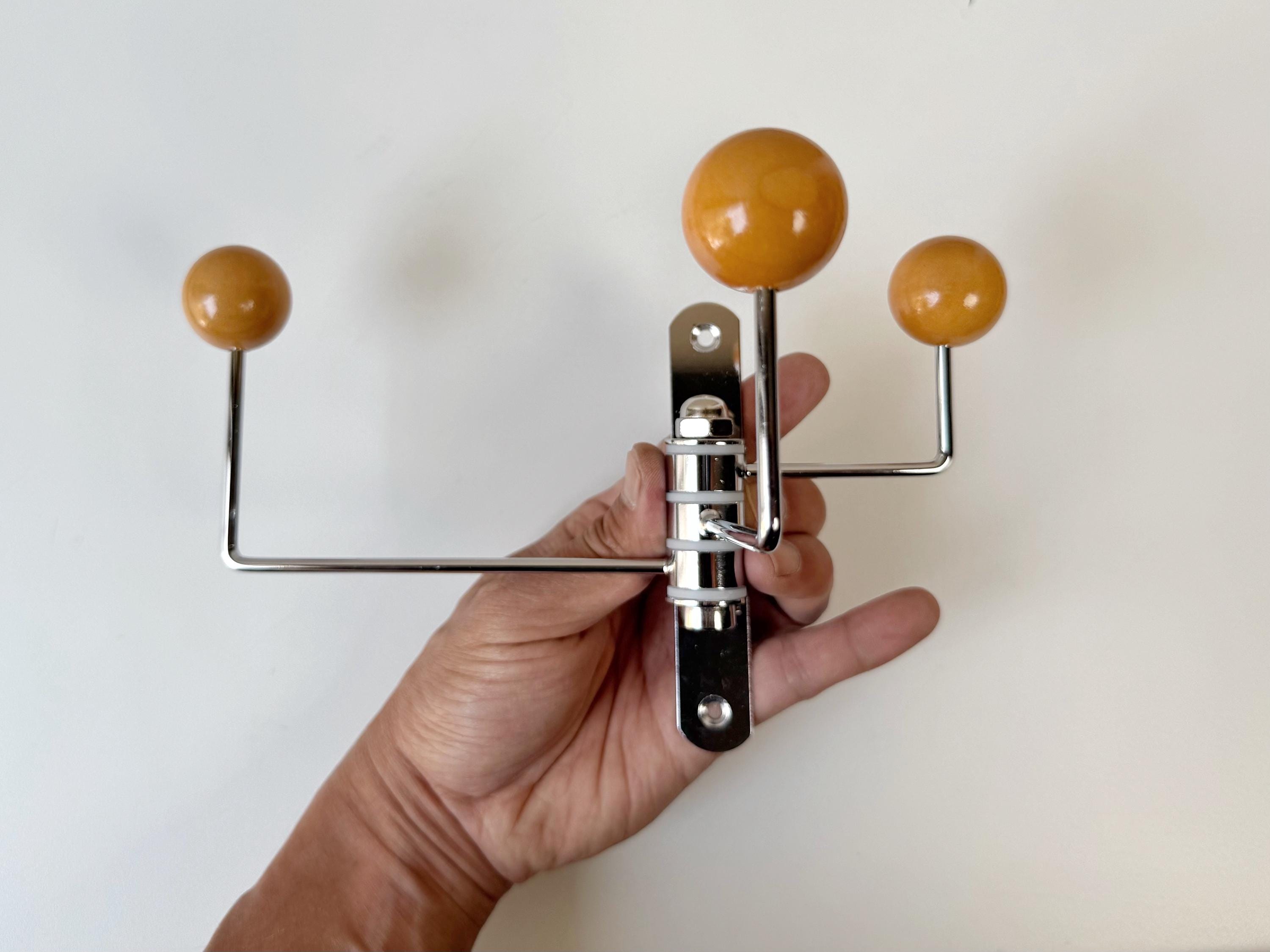 Mid Century Modern Wall Hook | Metal Coat Rack | Entryway Organizer | Dorm Room Decor | Housewarming Gift | Wall Mounted Hooks | Storage