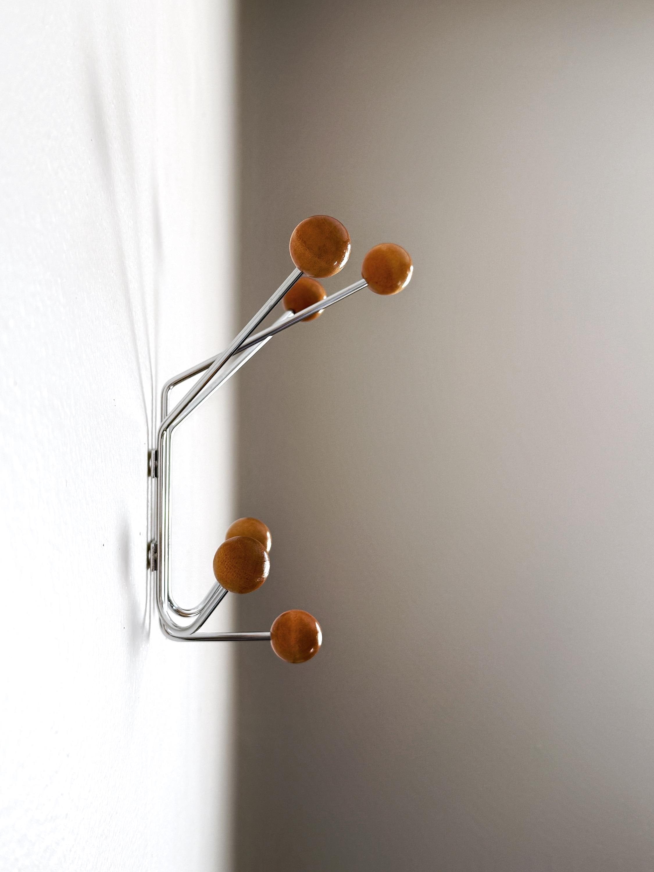 Mid Century Modern Wall Hook | Metal Coat Rack | Entryway Organizer | Dorm Room Decor | Housewarming Gift | Wall Mounted Hooks | Storage
