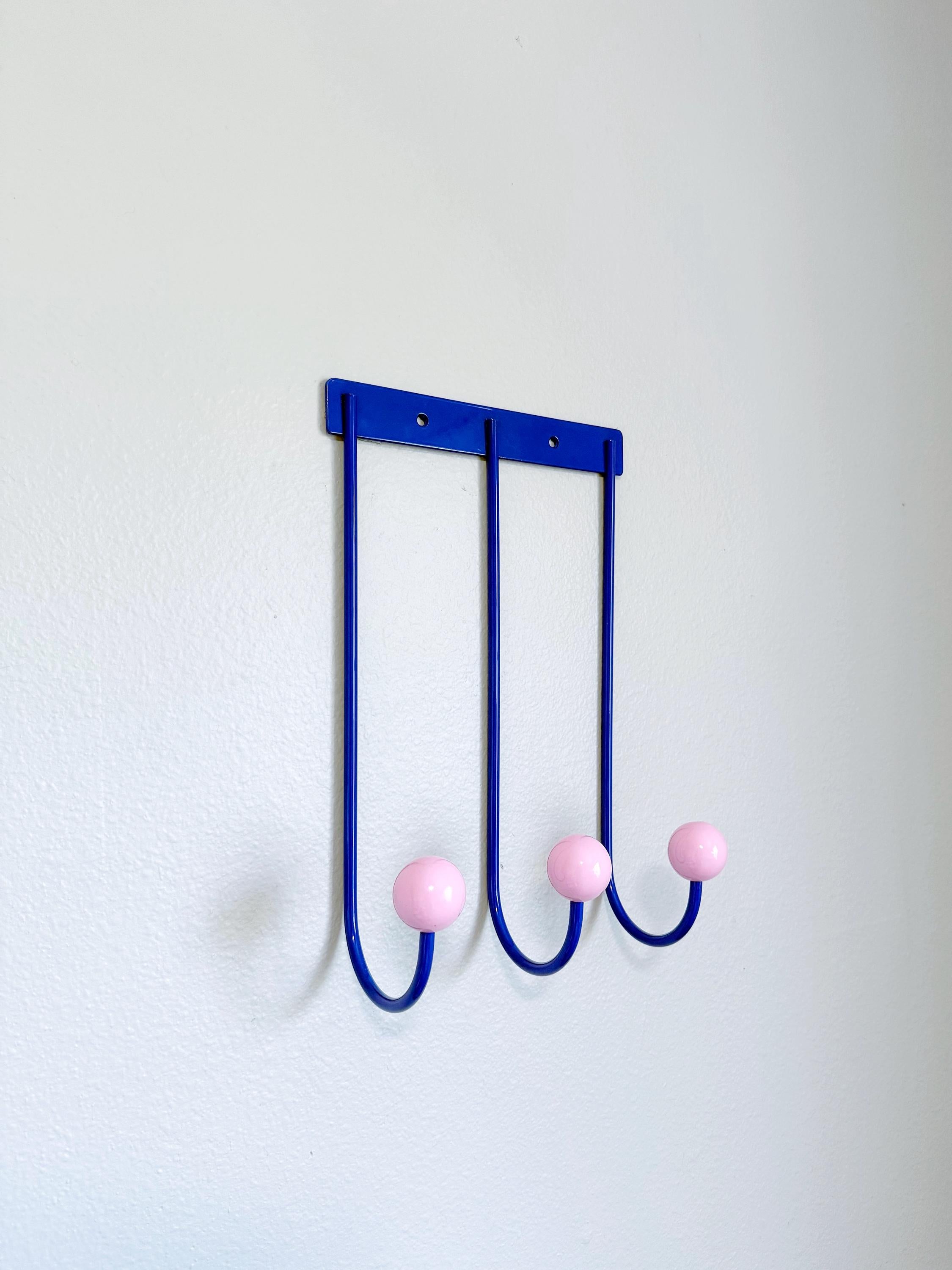 Mid Century Modern Wall Hook | Metal Coat Rack | Entryway Organizer | Dorm Room Decor | Housewarming Gift | Wall Mounted Hooks | Storage