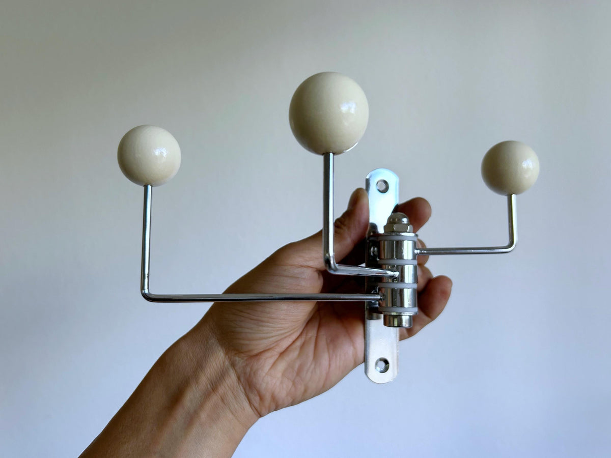 Mid Century Modern Wall Hook | Metal Coat Rack | Entryway Organizer | Dorm Room Decor | Housewarming Gift | Wall Mounted Hooks | Storage