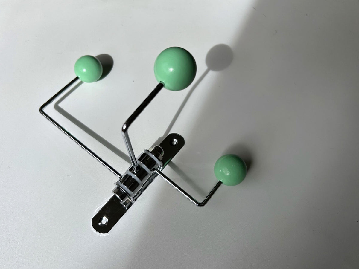 Mid Century Modern Wall Hook | Metal Coat Rack | Entryway Organizer | Dorm Room Decor | Housewarming Gift | Wall Mounted Hooks | Storage
