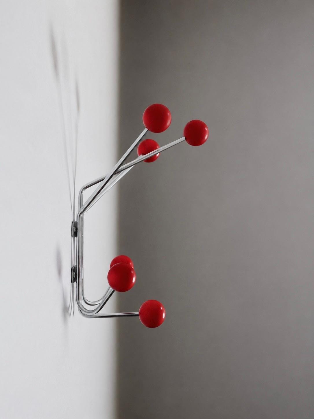 Mid Century Modern Wall Hook | Metal Coat Rack | Entryway Organizer | Dorm Room Decor | Housewarming Gift | Wall Mounted Hooks | Storage