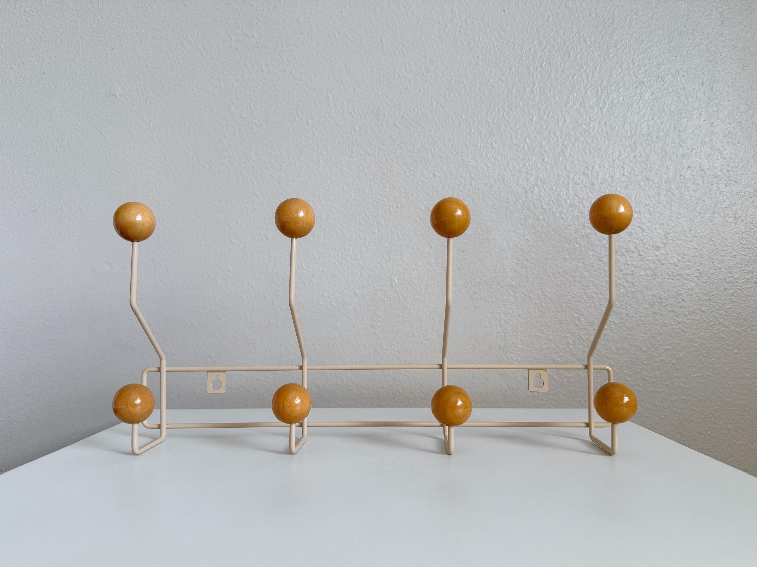 Mid Century Modern Wall Hook | Metal Coat Rack | Entryway Organizer | Dorm Room Decor | Housewarming Gift | Wall Mounted Hooks | Storage