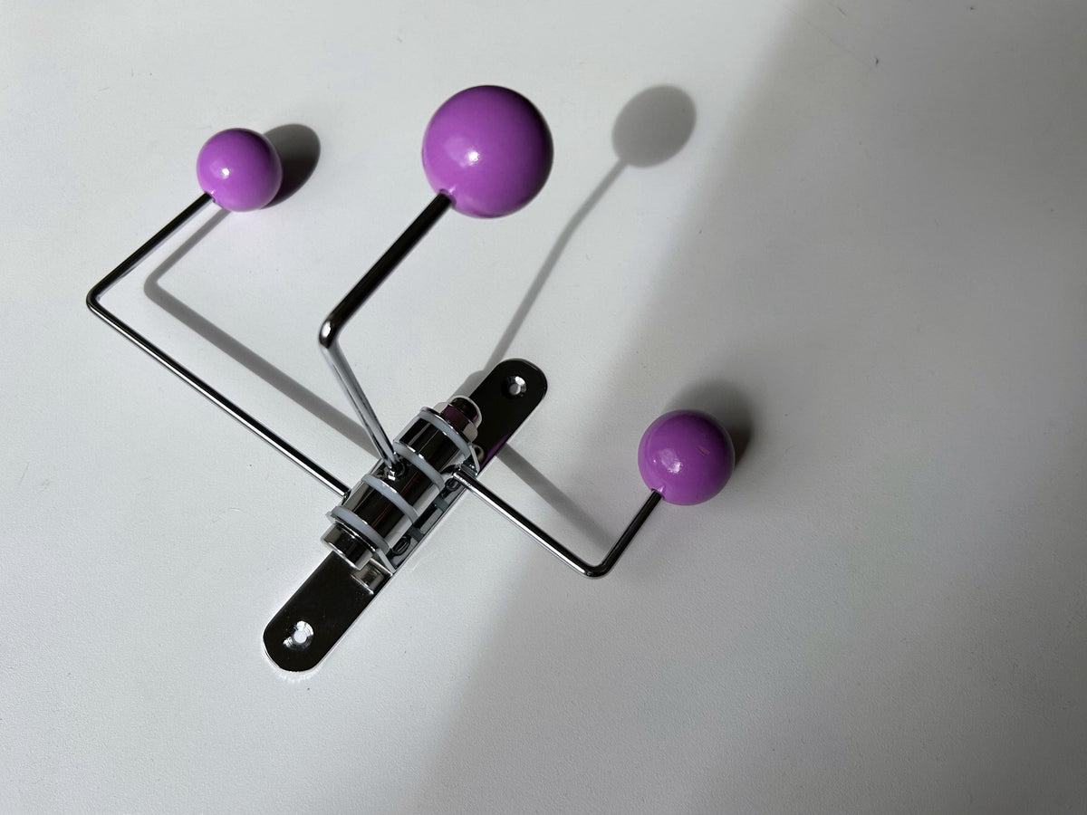 Mid Century Modern Wall Hook | Metal Coat Rack | Entryway Organizer | Dorm Room Decor | Housewarming Gift | Wall Mounted Hooks | Storage