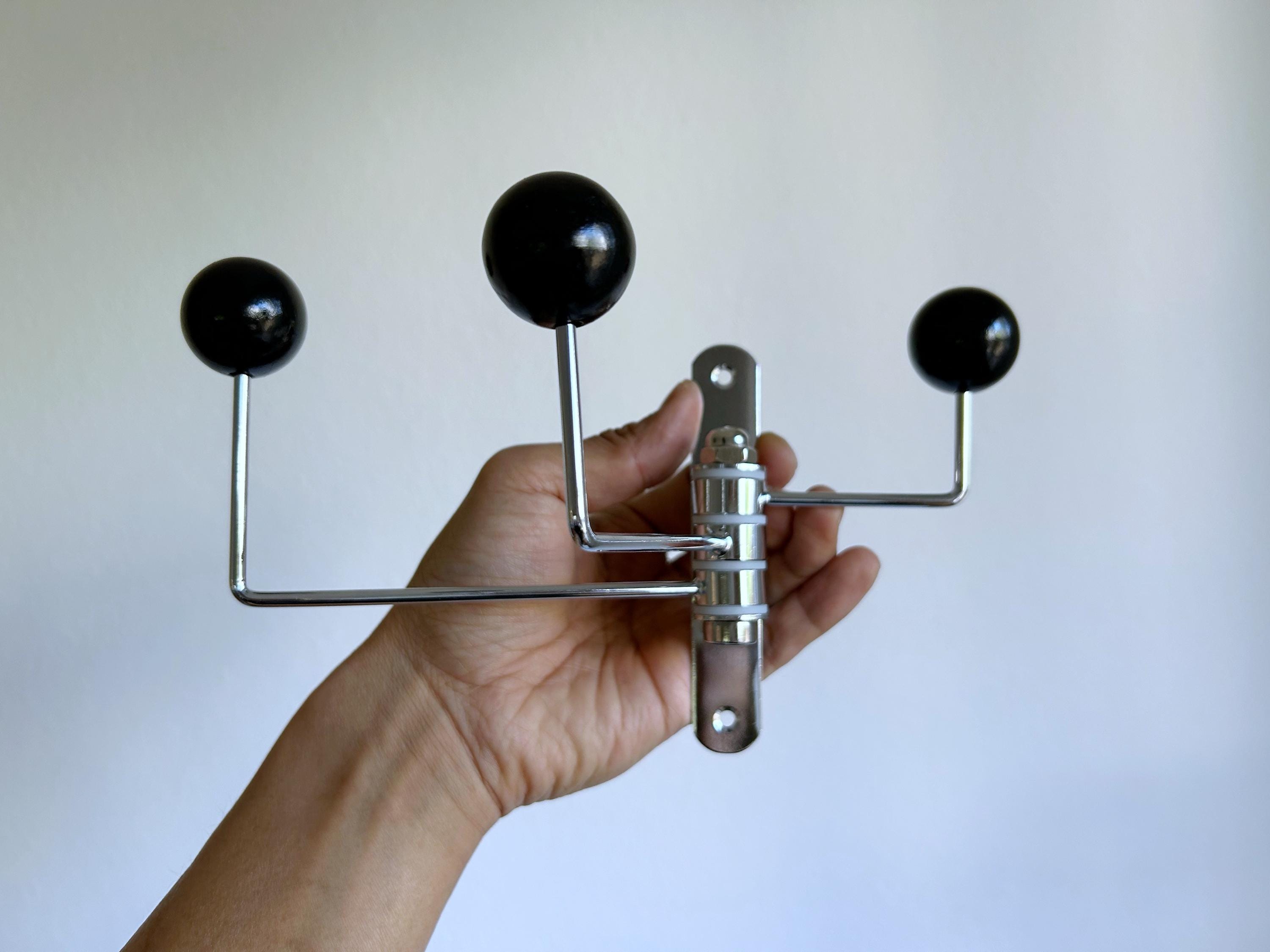Mid Century Modern Wall Hook | Metal Coat Rack | Entryway Organizer | Dorm Room Decor | Housewarming Gift | Wall Mounted Hooks | Storage