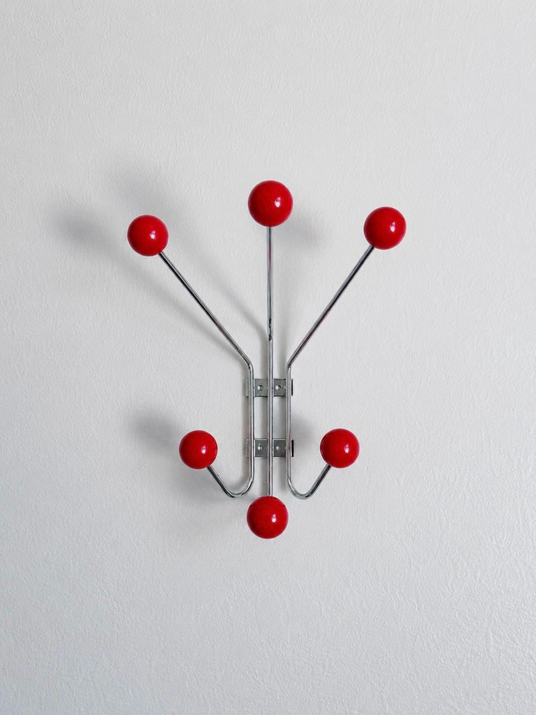Mid Century Modern Wall Hook | Metal Coat Rack | Entryway Organizer | Dorm Room Decor | Housewarming Gift | Wall Mounted Hooks | Storage