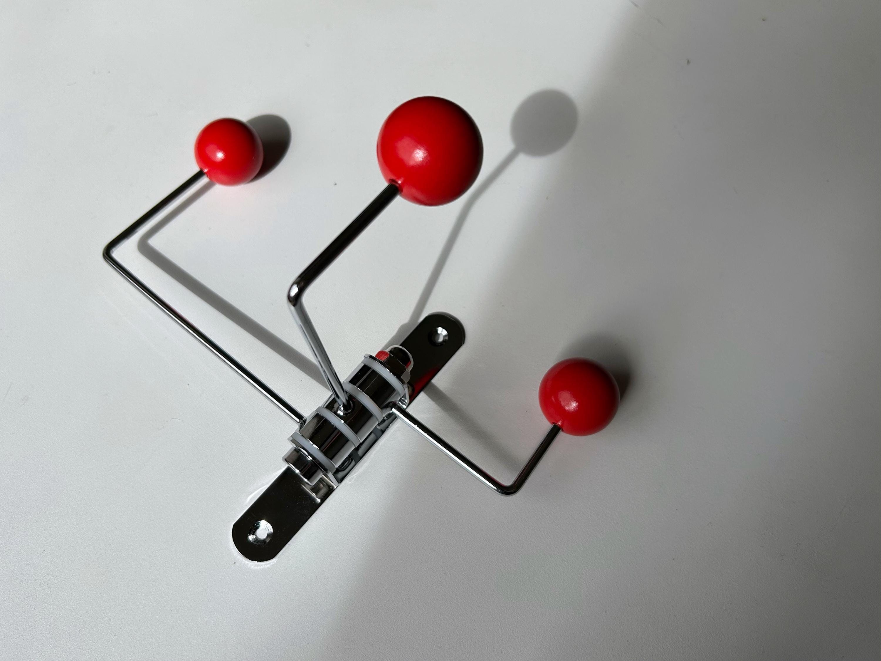Mid Century Modern Wall Hook | Metal Coat Rack | Entryway Organizer | Dorm Room Decor | Housewarming Gift | Wall Mounted Hooks | Storage