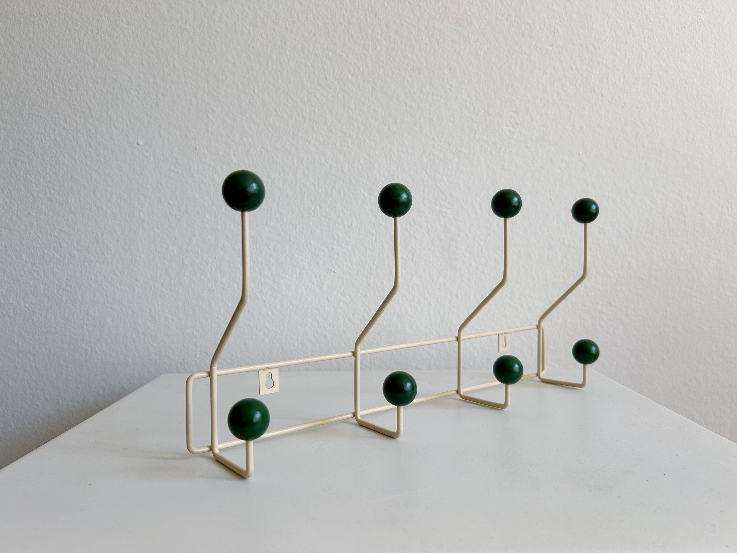 Mid Century Modern Wall Hook | Metal Coat Rack | Entryway Organizer | Dorm Room Decor | Housewarming Gift | Wall Mounted Hooks | Storage
