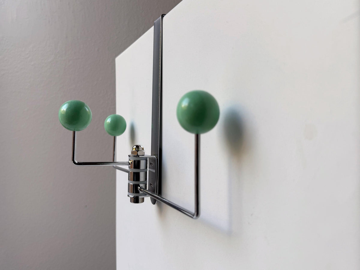 Mid Century Modern Wall Hook | Metal Coat Rack | Entryway Organizer | Dorm Room Decor | Housewarming Gift | Wall Mounted Hooks | Storage
