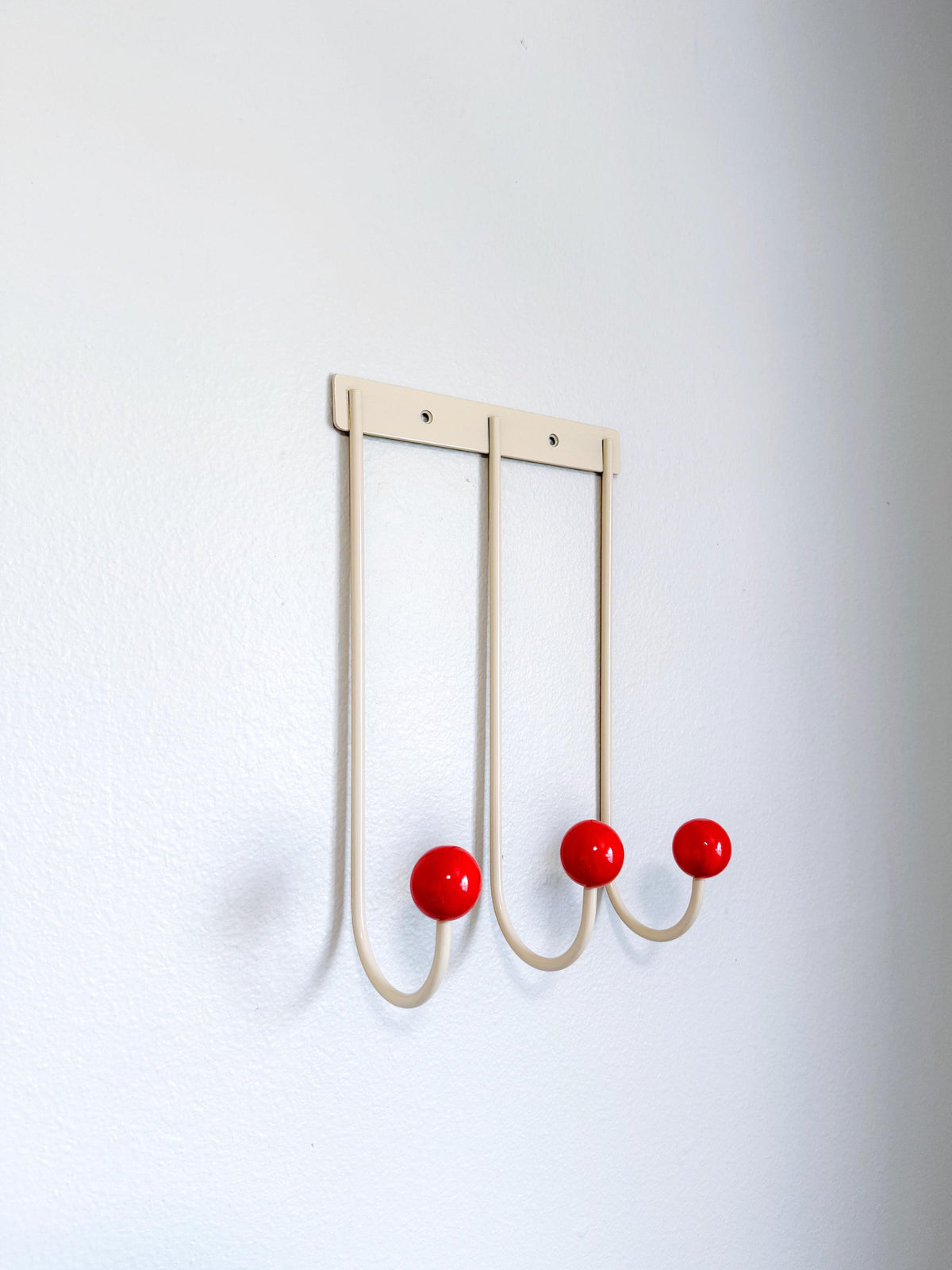 Mid Century Modern Wall Hook | Metal Coat Rack | Entryway Organizer | Dorm Room Decor | Housewarming Gift | Wall Mounted Hooks | Storage