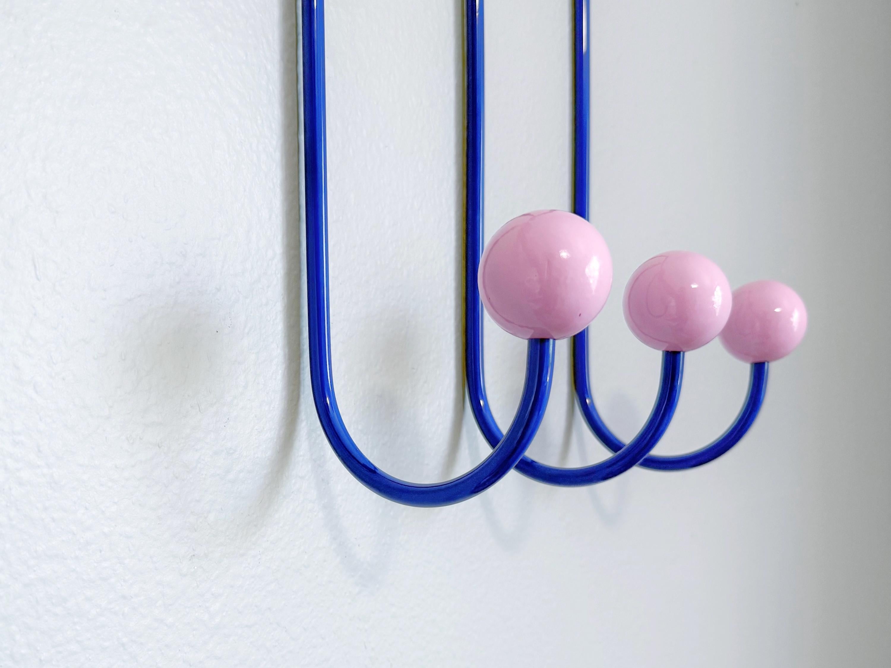 Mid Century Modern Wall Hook | Metal Coat Rack | Entryway Organizer | Dorm Room Decor | Housewarming Gift | Wall Mounted Hooks | Storage