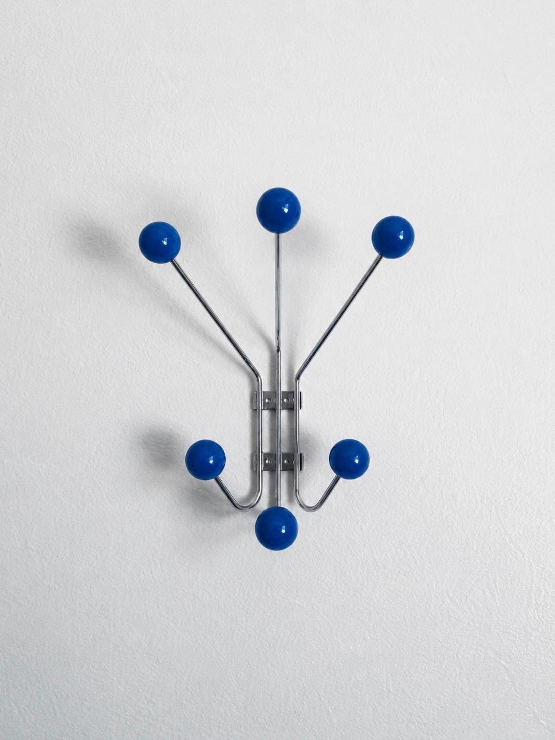 Mid Century Modern Wall Hook | Metal Coat Rack | Entryway Organizer | Dorm Room Decor | Housewarming Gift | Wall Mounted Hooks | Storage