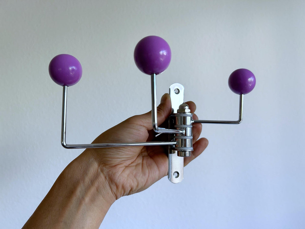 Mid Century Modern Wall Hook | Metal Coat Rack | Entryway Organizer | Dorm Room Decor | Housewarming Gift | Wall Mounted Hooks | Storage
