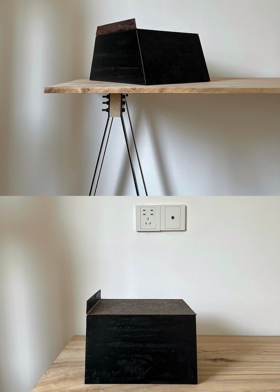Corrosion/Trapezoidal storage box/Furniture decoration