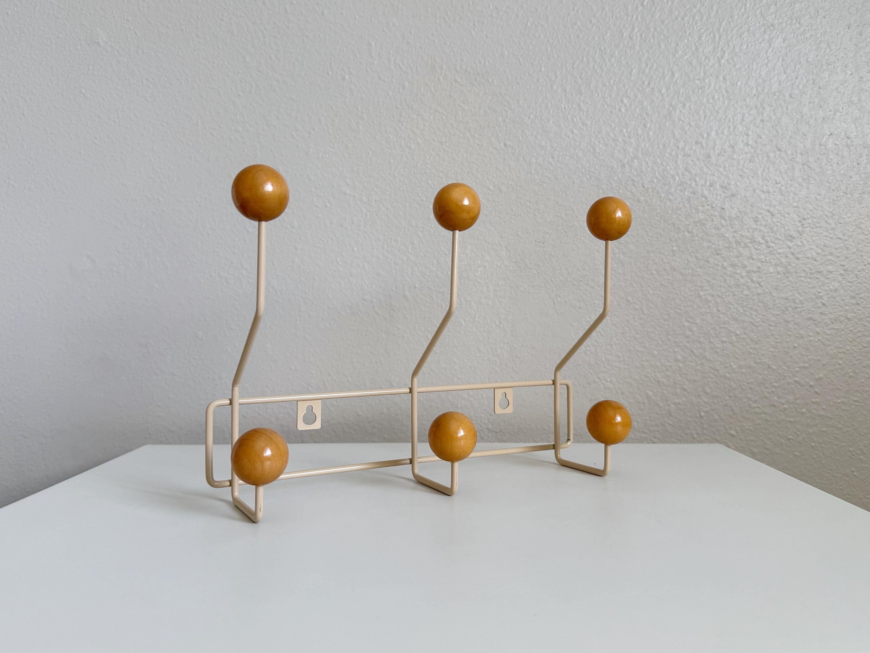 Mid Century Modern Wall Hook | Metal Coat Rack | Entryway Organizer | Dorm Room Decor | Housewarming Gift | Wall Mounted Hooks | Storage