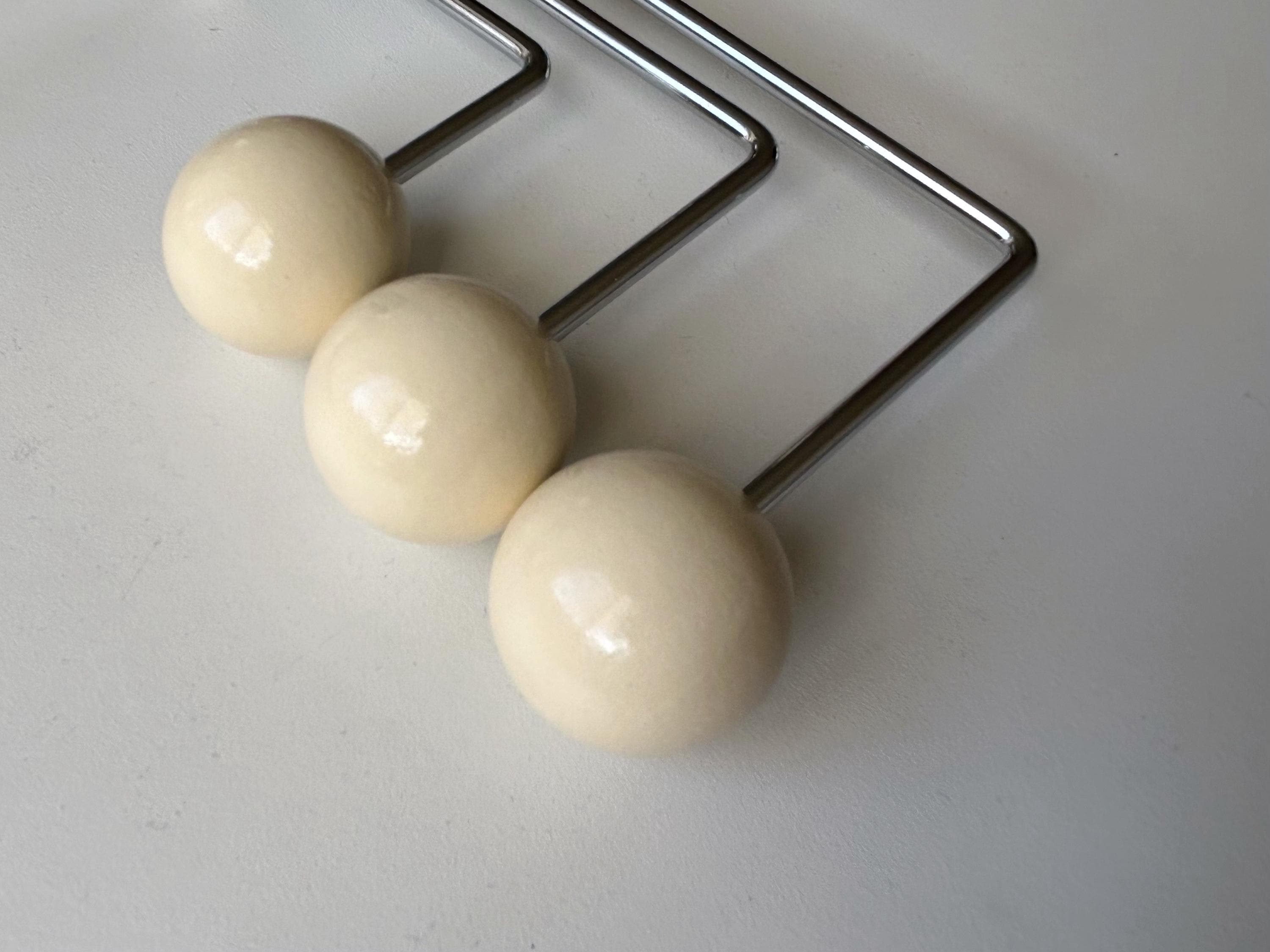 Mid Century Modern Wall Hook | Metal Coat Rack | Entryway Organizer | Dorm Room Decor | Housewarming Gift | Wall Mounted Hooks | Storage
