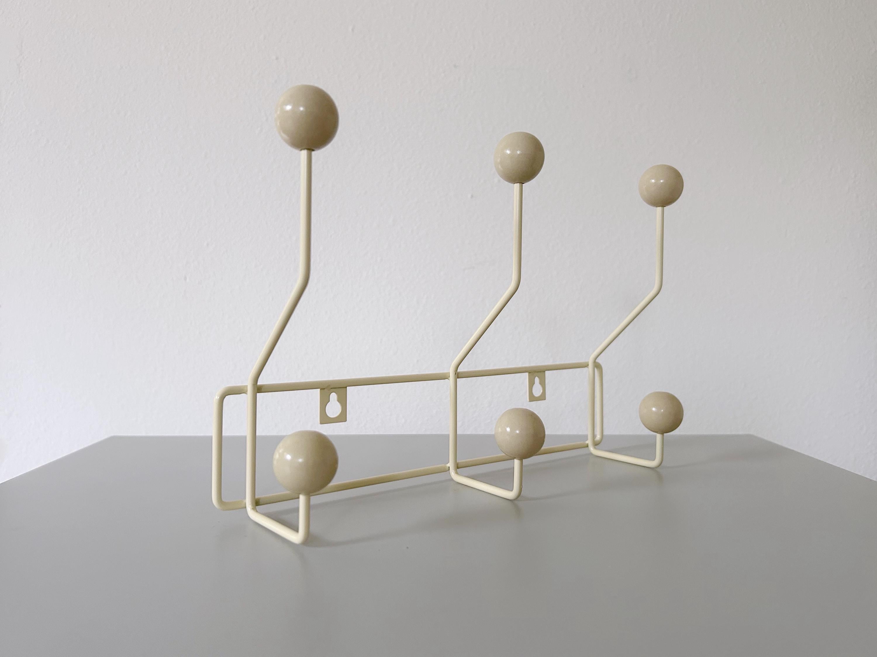Mid Century Modern Wall Hook | Metal Coat Rack | Entryway Organizer | Dorm Room Decor | Housewarming Gift | Wall Mounted Hooks | Storage