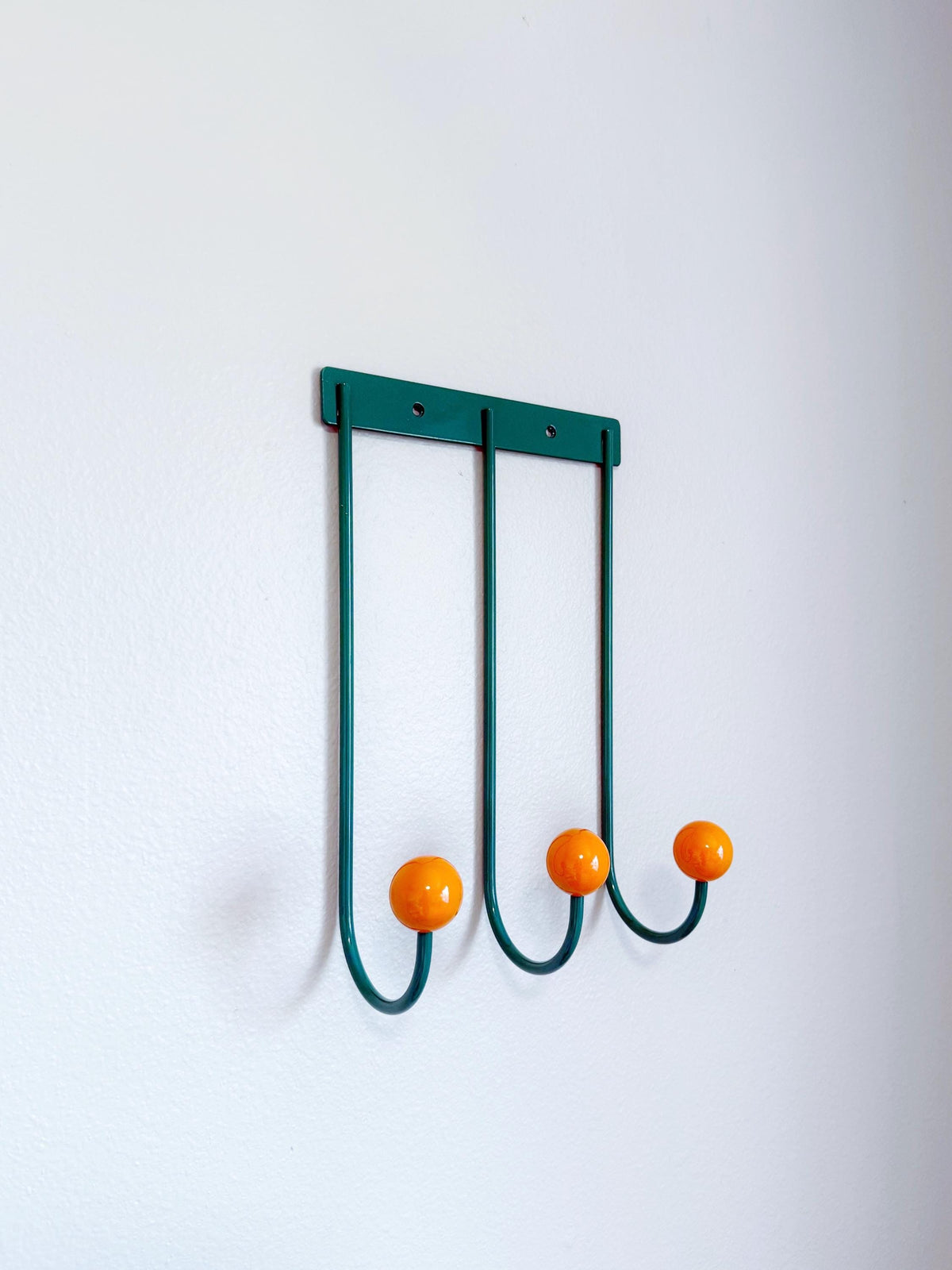 Mid Century Modern Wall Hook | Metal Coat Rack | Entryway Organizer | Dorm Room Decor | Housewarming Gift | Wall Mounted Hooks | Storage