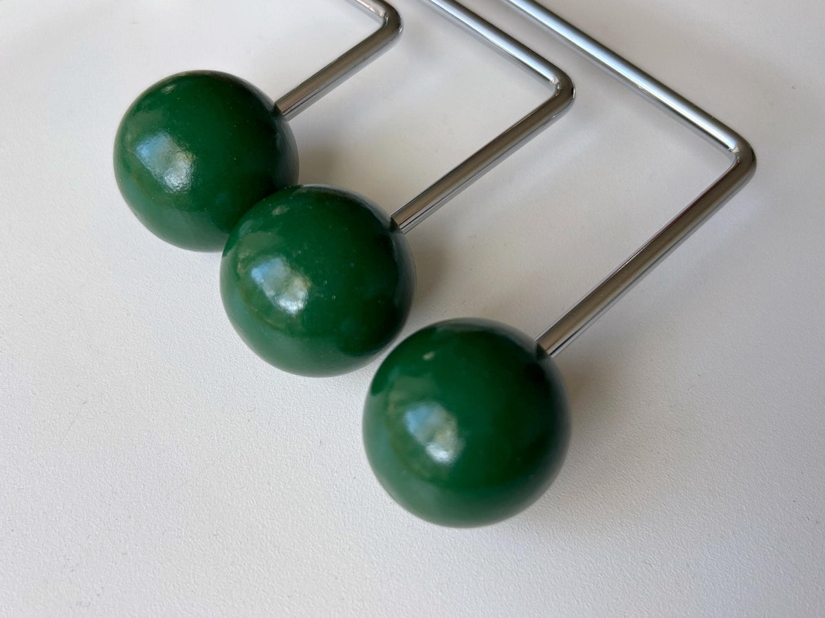 Mid Century Modern Wall Hook | Metal Coat Rack | Entryway Organizer | Dorm Room Decor | Housewarming Gift | Wall Mounted Hooks | Storage