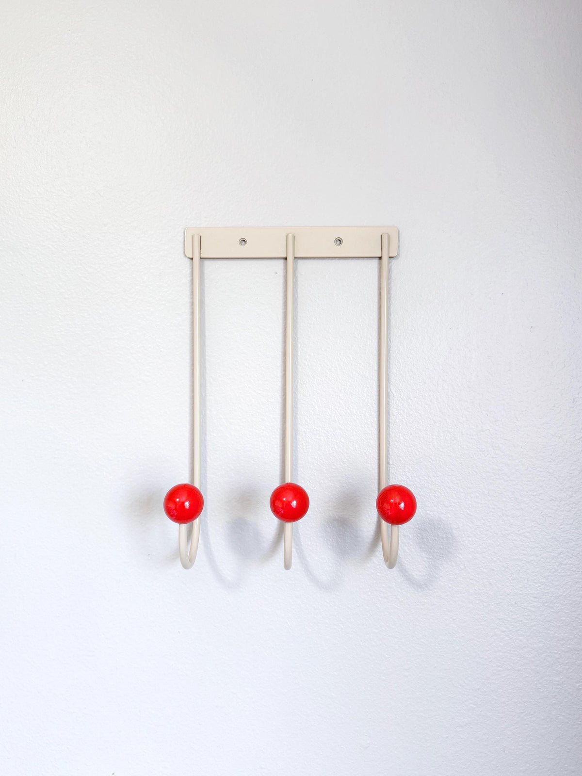 Mid Century Modern Wall Hook | Metal Coat Rack | Entryway Organizer | Dorm Room Decor | Housewarming Gift | Wall Mounted Hooks | Storage