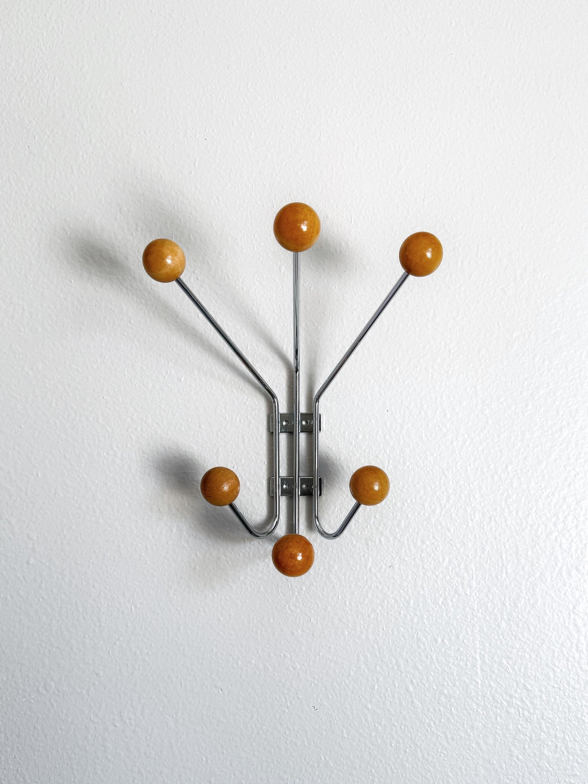 Mid Century Modern Wall Hook | Metal Coat Rack | Entryway Organizer | Dorm Room Decor | Housewarming Gift | Wall Mounted Hooks | Storage