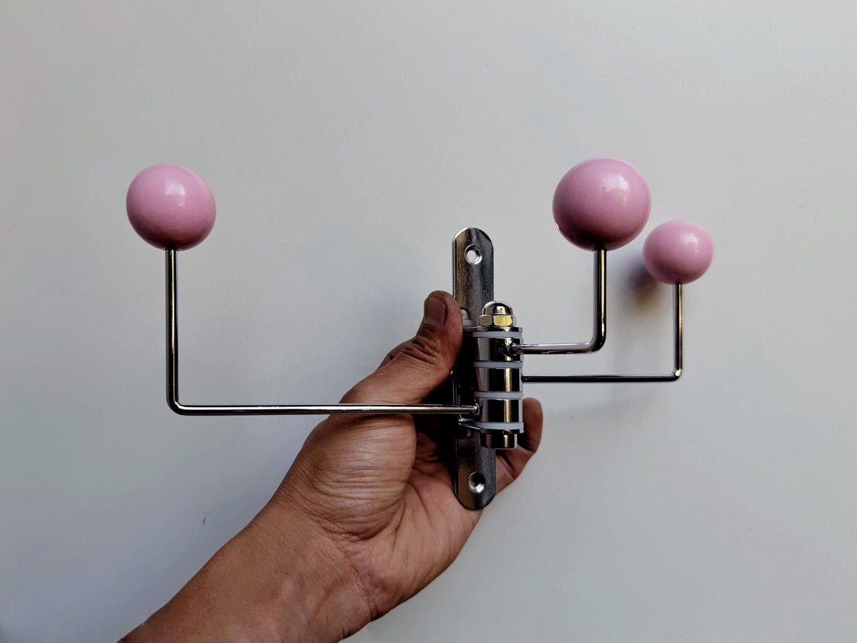 Mid Century Modern Wall Hook | Metal Coat Rack | Entryway Organizer | Dorm Room Decor | Housewarming Gift | Wall Mounted Hooks | Storage